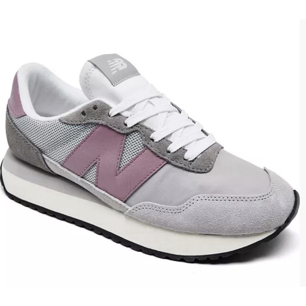 New Balance 237 Athletic Shoes Womens Size 10 B Gray Magnet Running Sneakers